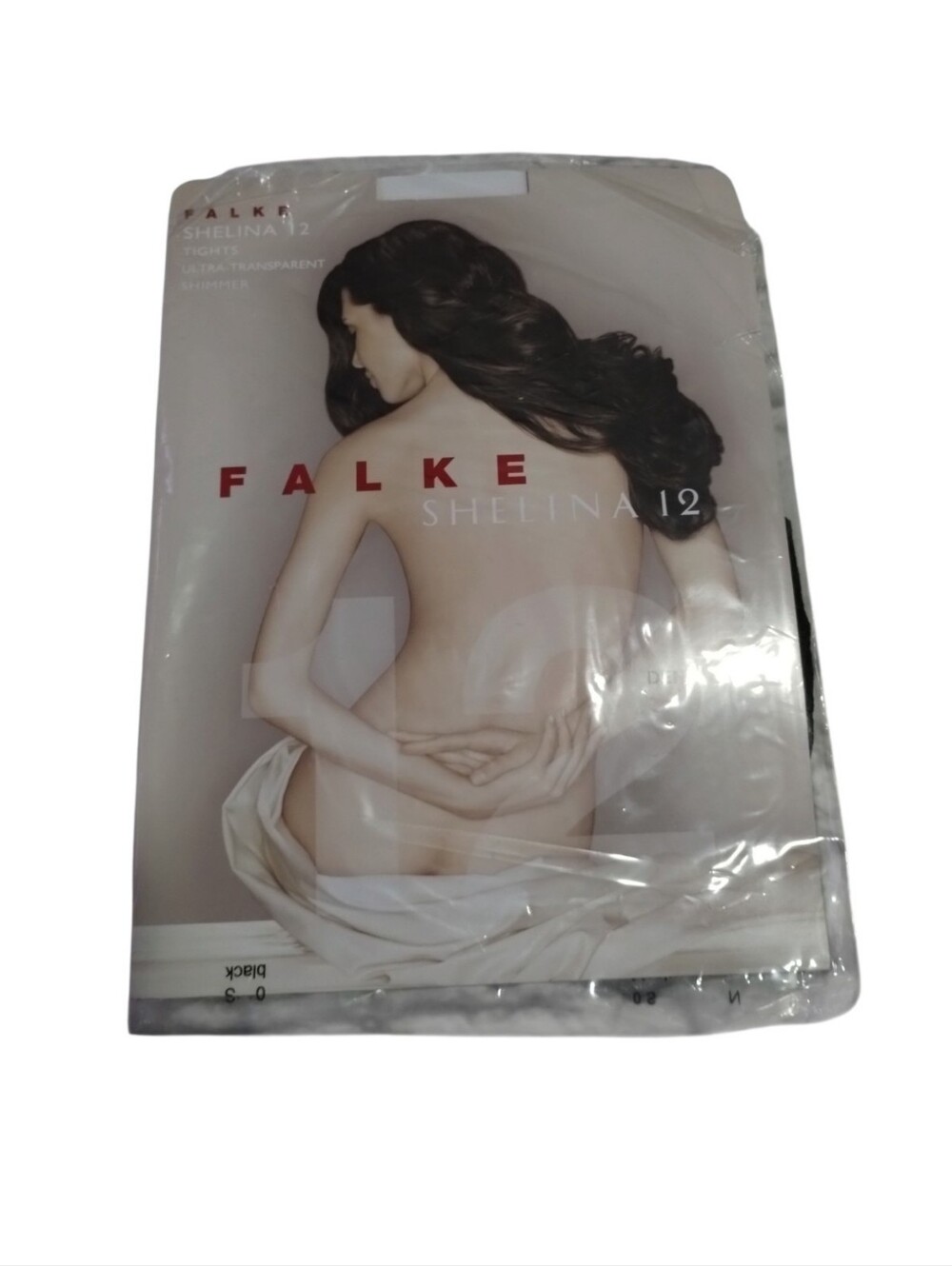 FALKE Shelina 12 Tight Ultra Transparent Shimmer Womens S Pantyhose Stocking
